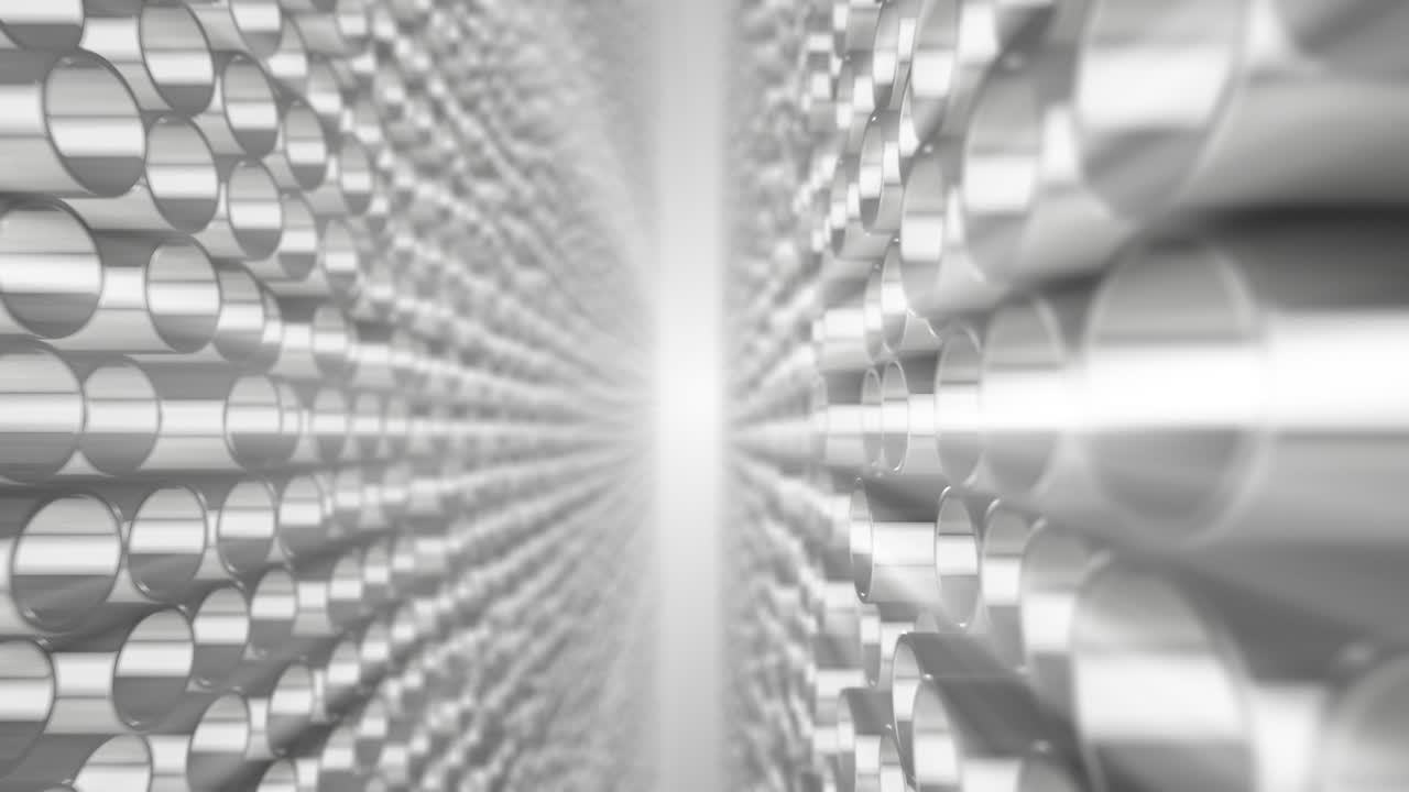 Looping tubes background light
