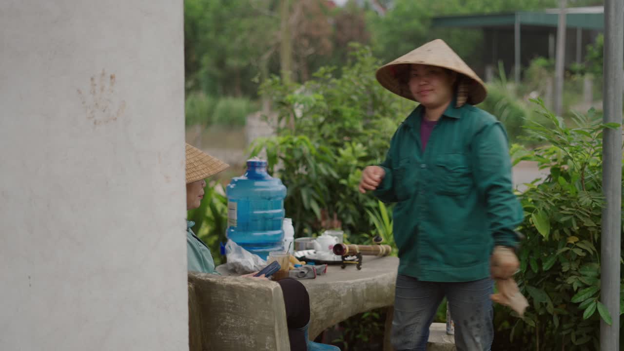 Vietnamese Farmers at Work