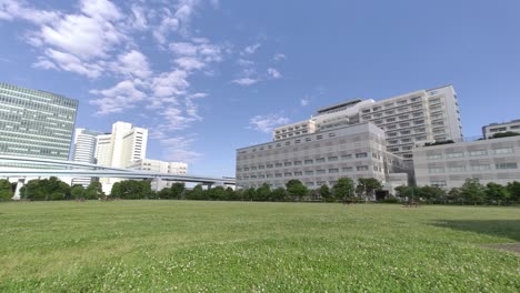 el parque de prevención de desastres de tokyo rinkai