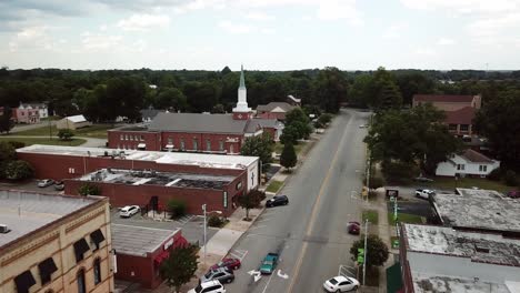 Luftaufnahmen-In-Graham,-North-Carolina