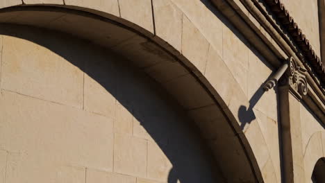 stone archway with shadow