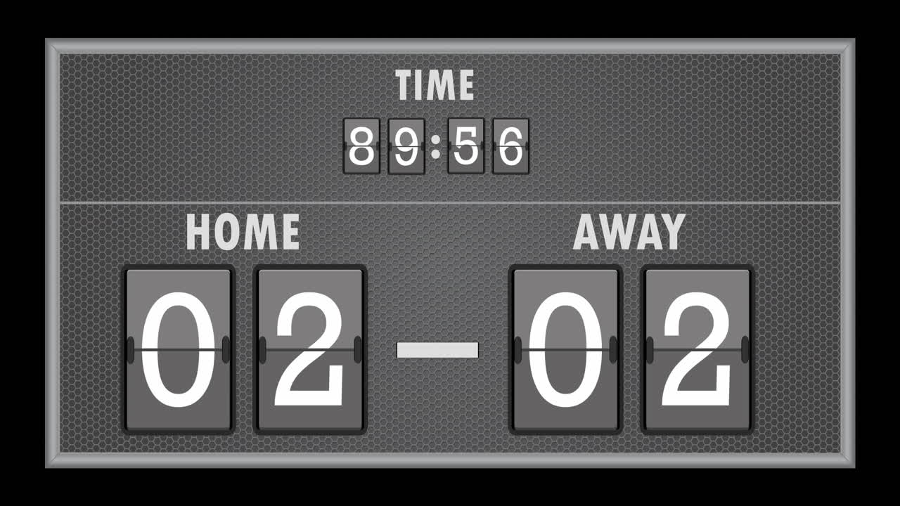 animación de confeti sobre la tabla de puntuación.