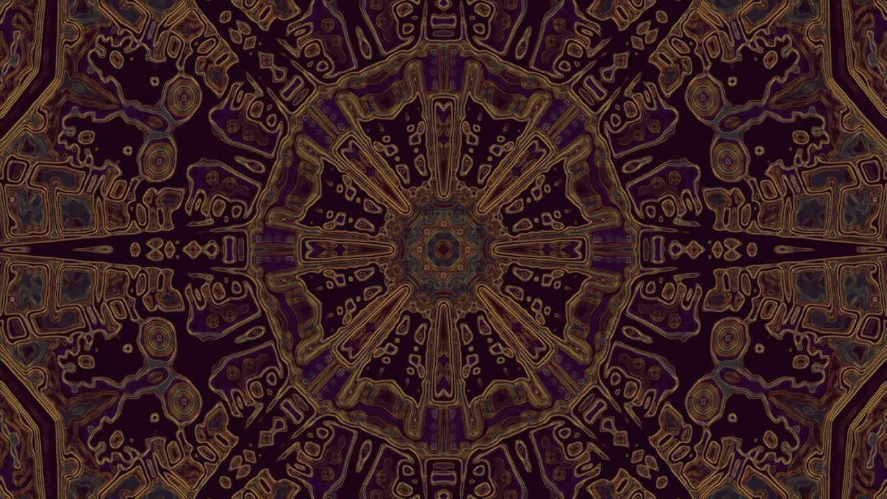 A mesmerizing tunnel visual immerses viewers in vibrant colors and intricate patterns. The seamless loop creates an enchanting atmosphere, perfect for relaxation or background ambiance at any time