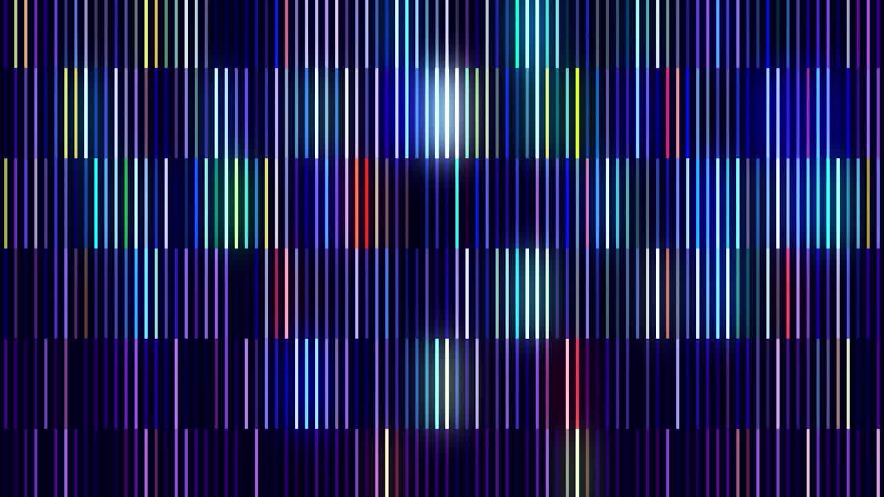 Abstract Vertical Lines with Glowing Colors