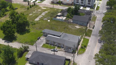 Aerial-of-the-First-Black-hospital-in-Third-Ward-Houston