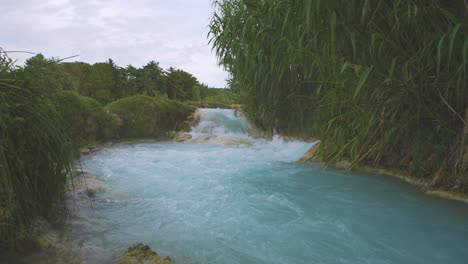 the beautiful thermal hot springs of saturnia, italy