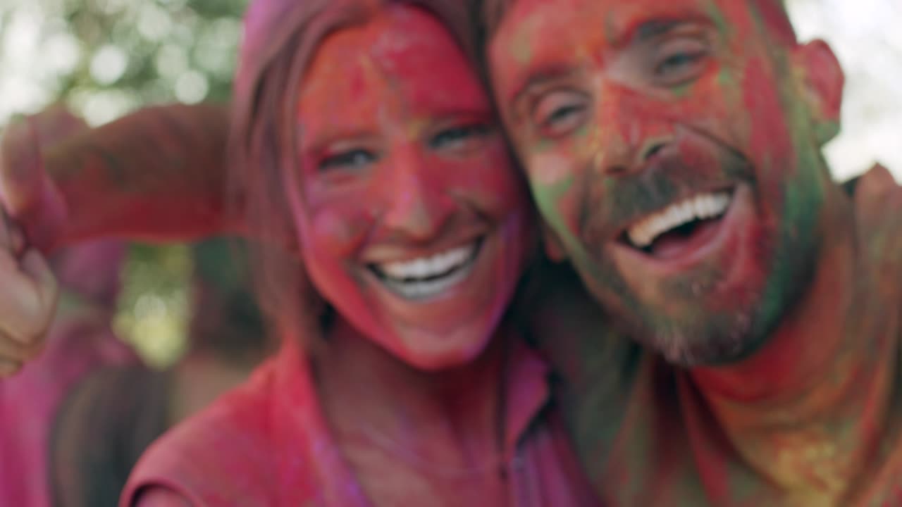 Holi is a popular ancient Hindu festival, originating from India