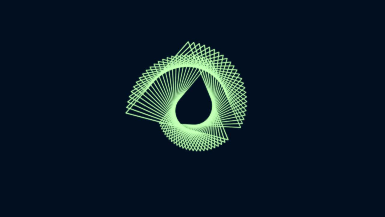 fondo abstracto con la rotación de la representación. fondo digital. representación 3d