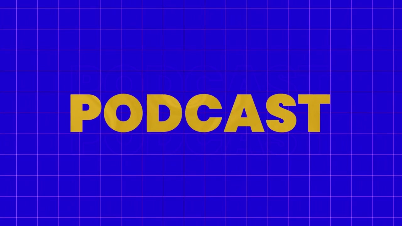 Dynamische Typografie Podcast-Intro