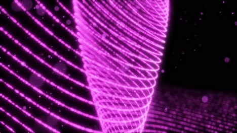 espiral rosada abstracta
