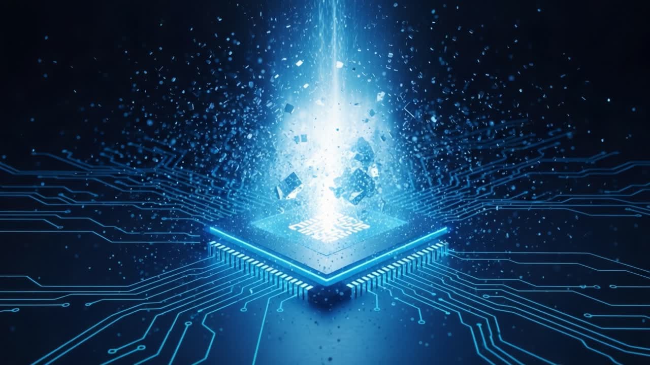 Explosive Energy Release from a High-Performance Processor: A Visualization of Technology and Innovation in Computing Power and Circuitry