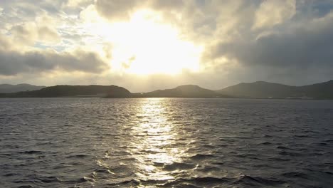 pov time lapse from front of boat