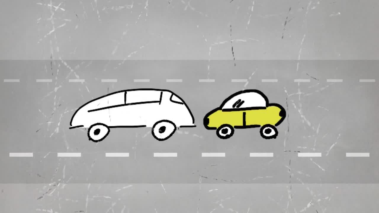 coches en la carretera