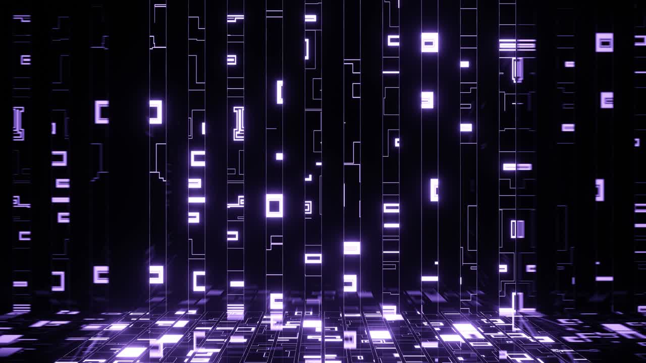 VJ Loop Abstract drop of multicolored background.