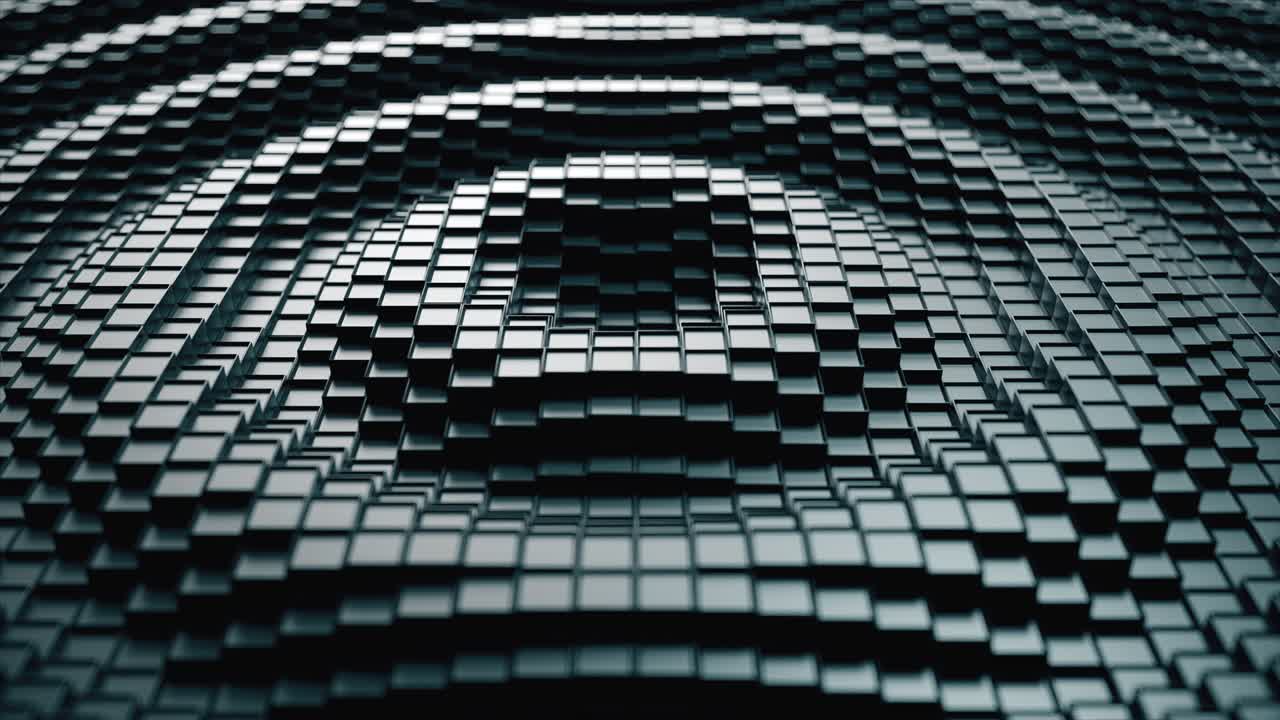 patrón geométrico 3d abstracto