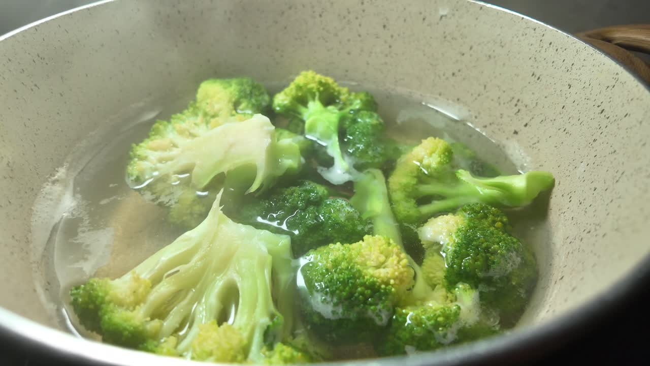 Steaming Broccoli