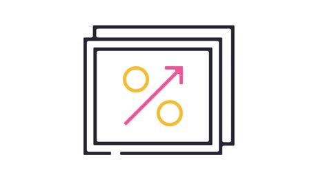 animación del icono de crecimiento