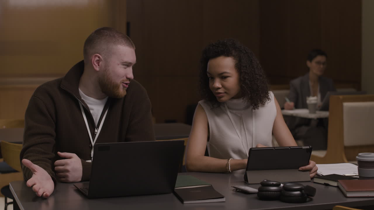 Business Colleagues in Collaboration