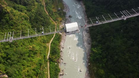 el cliff kushma bungee jump - el segundo salto de bungee más alto en kushma, nepal