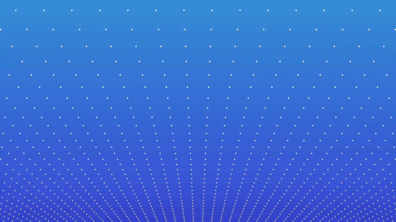 추상적인 디지털 점의 흐름과 다채로운 배경 4k