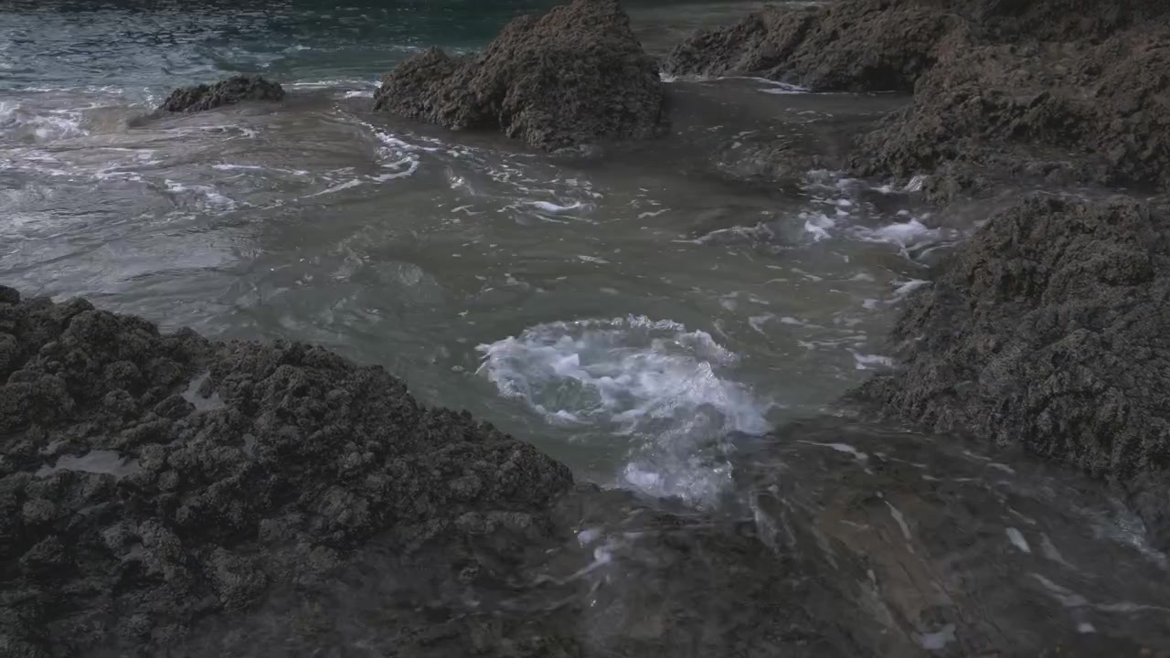 Bassa marea a Calheta, nell'isola di Porto Santo