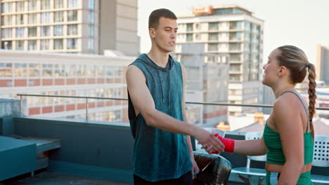 Man,-woman-or-success-handshake-in-fitness