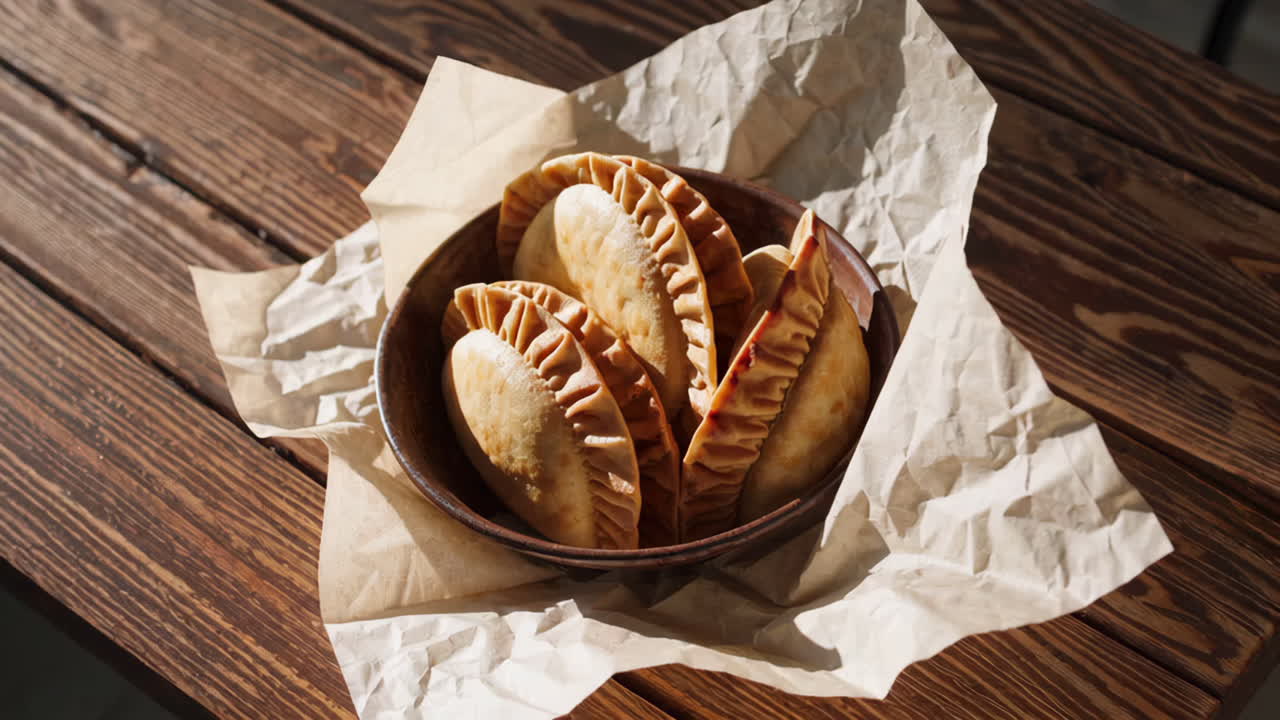 Delicious Empanadas in a Bowl