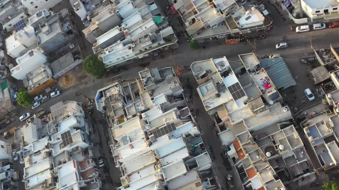 aerial view of the city MANY RESIDENTAL BUILDINGS
