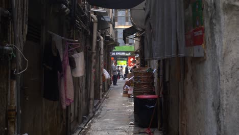 grubby hong kong alleyway