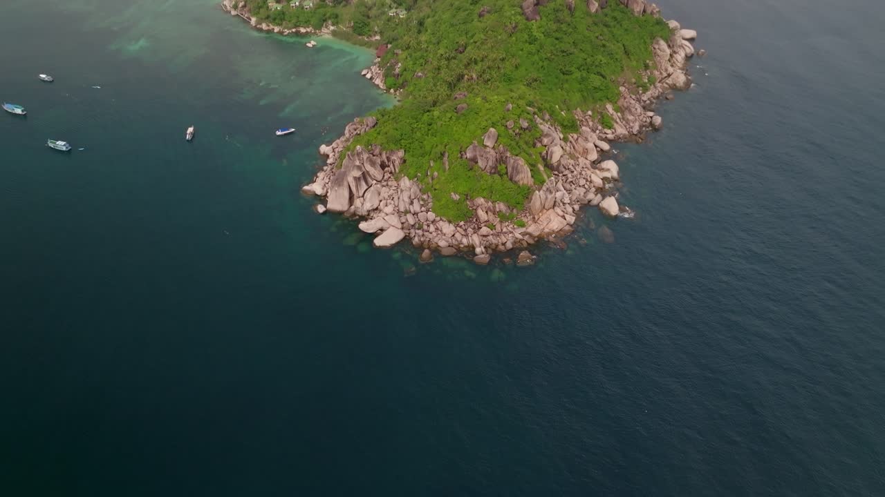 해안선과 정글, 코 타오, 태국