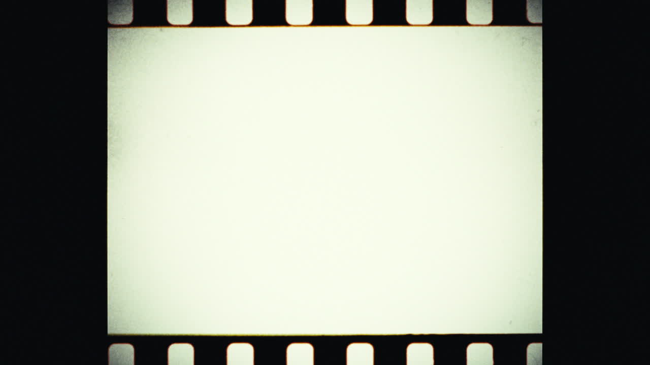 marco de película en blanco