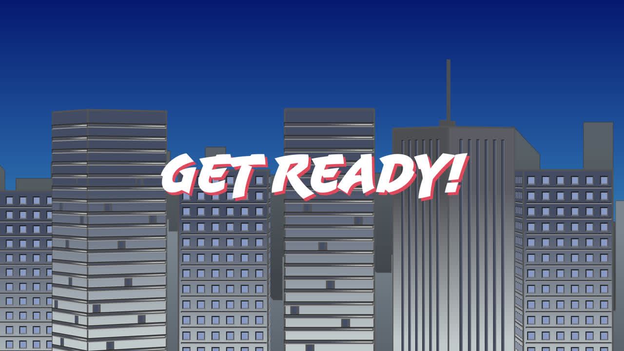 Get Ready! sign