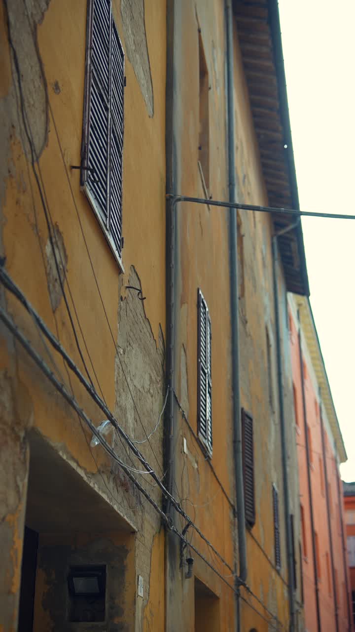 Old Italian Building Facade