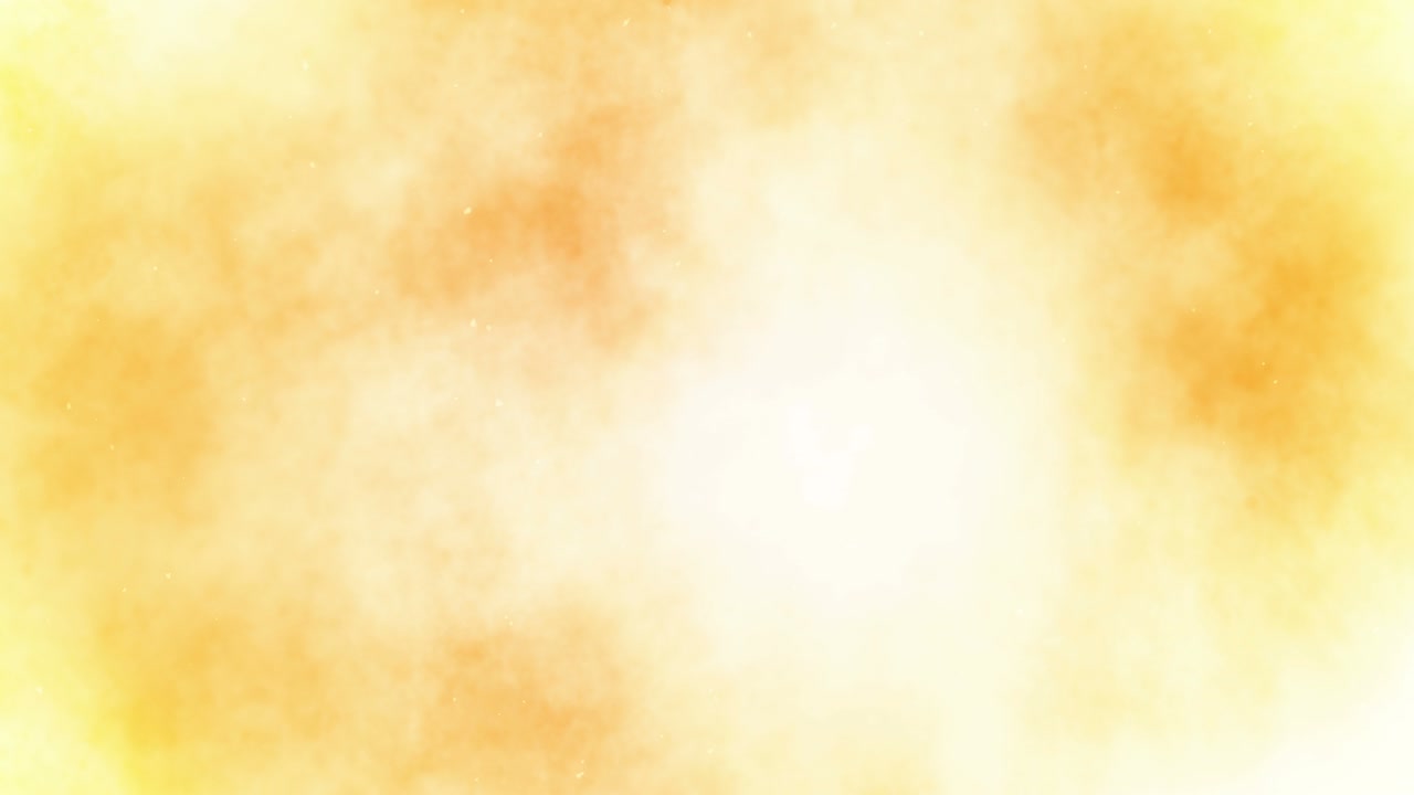 spray de humo de colores. abstract humo vapor soplar fuera. salpicaduras de niebla. tinta de alcohol y acuarela en fondo amarillo. copiar espacio para el texto. animación de bucle.