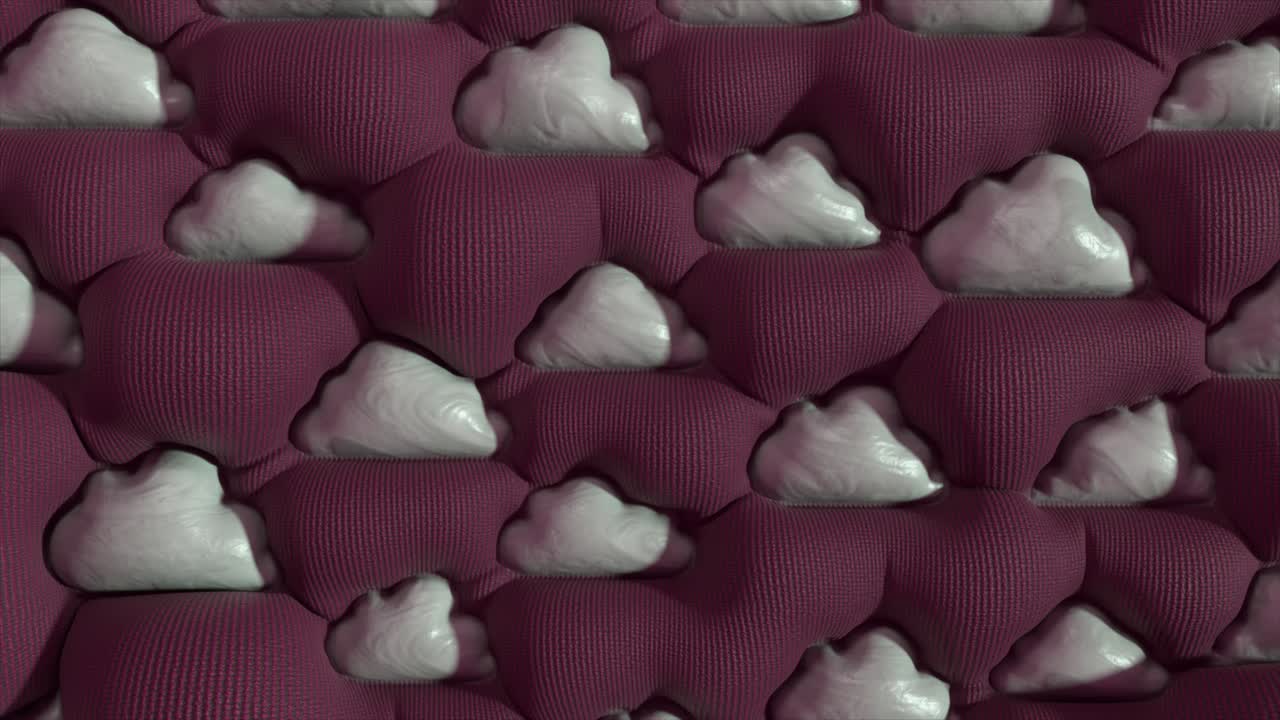 Abstract Cloud Pattern on Textured Background