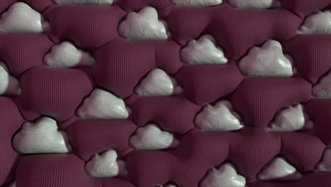 patrón de nubes abstractas en un fondo texturizado