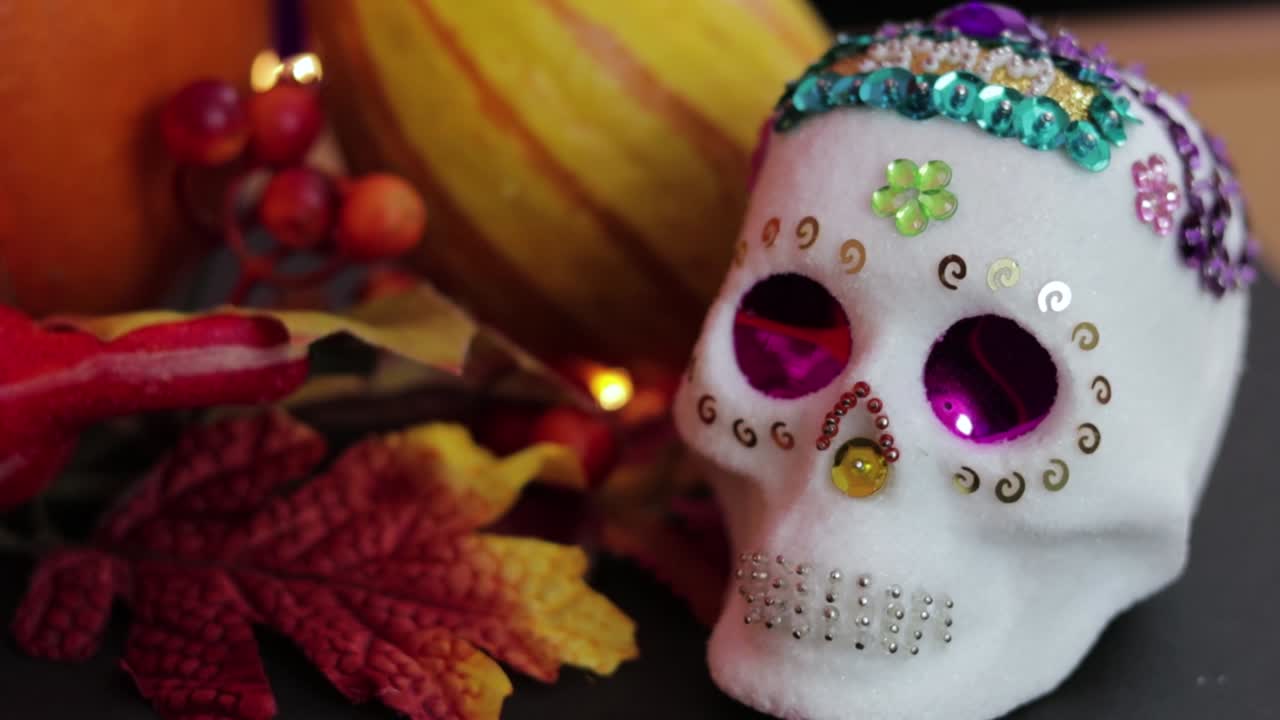 calavera de azúcar mexicana