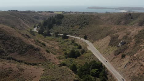 drone disparó a la autopista 1 yendo a la costa norte de california