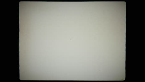 real 35mm 4x3 film frame overlay - dirty and flickering