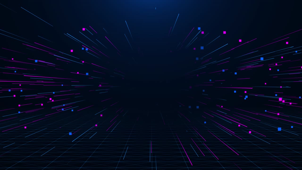 Data particle business corporate digital technology network cyberspace scifi digital electric