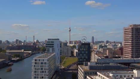 TV-Tower-Berlin-summer-city-Wall-Border-River