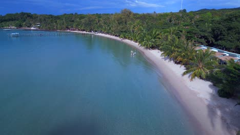 luxury resort on the beach on island paradise