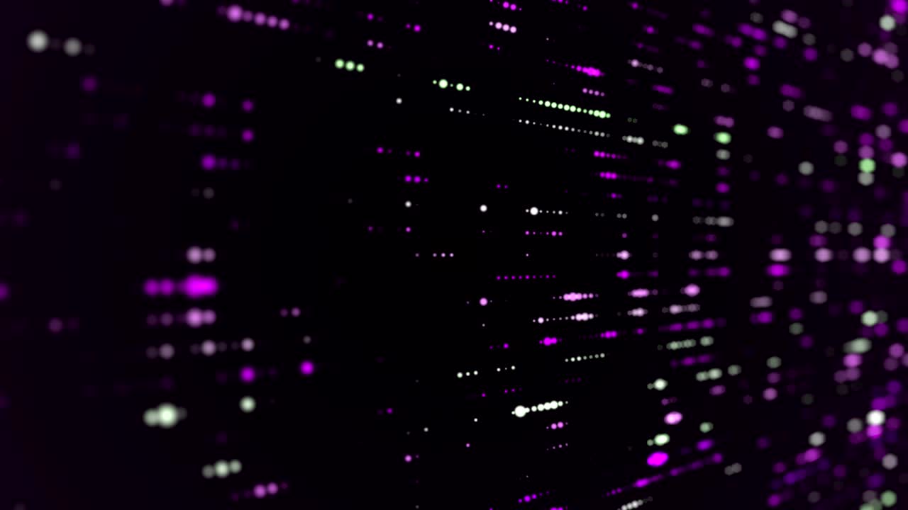 Purple Particles, Particle Background- Loopable