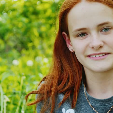 Portrait-Of-A-Pretty-Red-Haired-Teenage-Girl