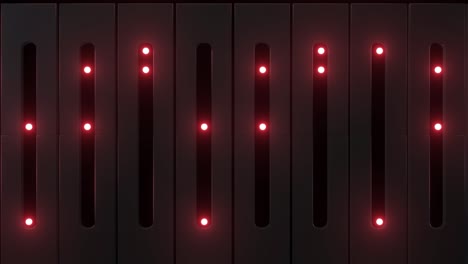 abstract futuristic background with red neon lights
