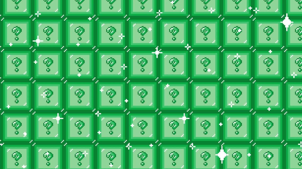 Pixel art tile question mark Looping animated background. 1080p (5).mp4