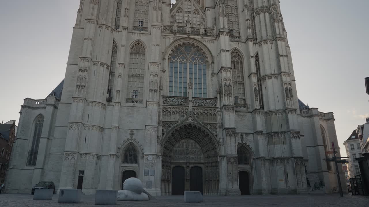 Architectural view of a cathedral