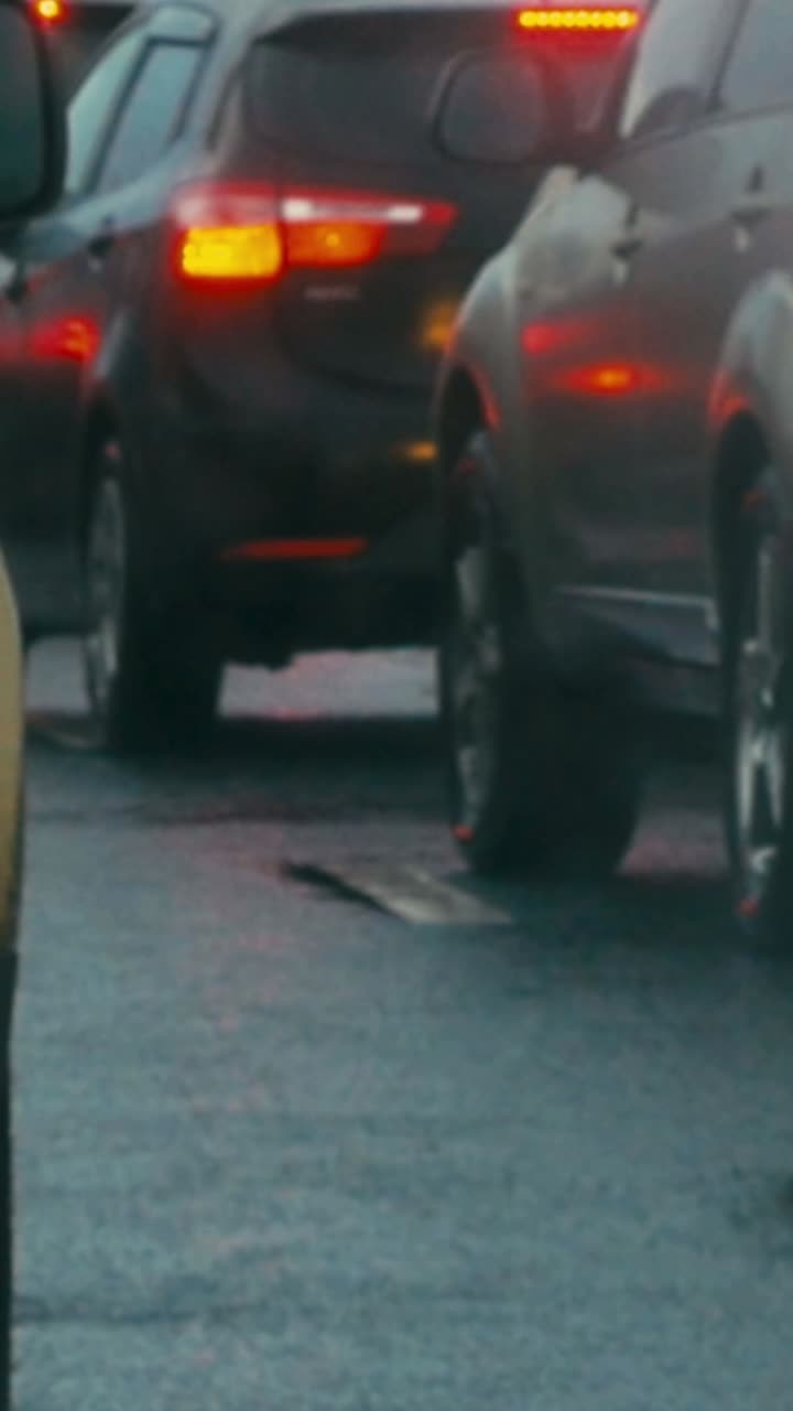 도로 위의 자동차