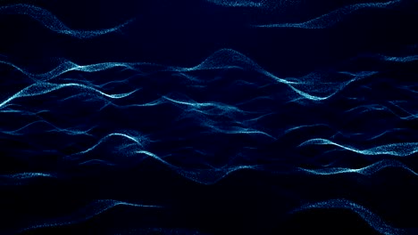 particles blue dust abstract light bokeh motion titles cinematic background loop