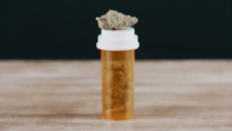 marijuana in a prescription bottle